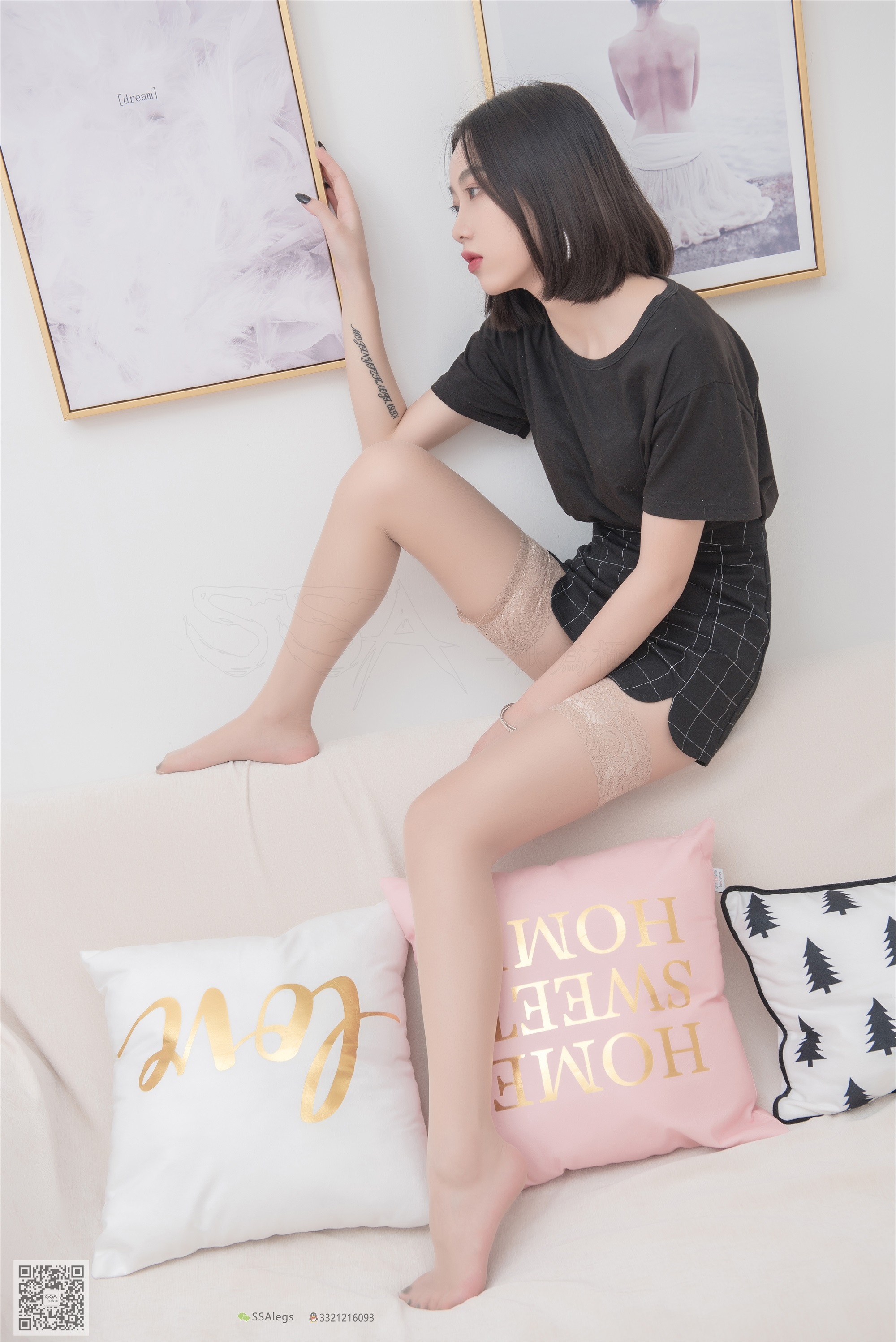 SSA丝社 NO.031 大大 邻家美腿大大的长筒肉丝